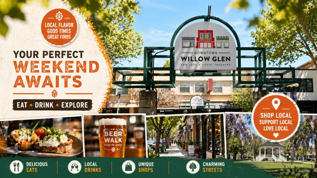 A Weekend in Willow Glen, San Jose: Where to Eat, Drink and Explore