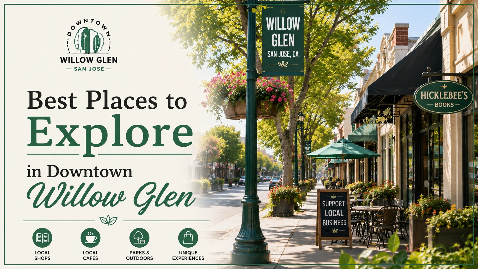 Explore in Downtown Willow Glen