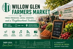 Willow Glen Farmers Market Fresh Produce, Local Vendors, and a Neighbourhood Tradition