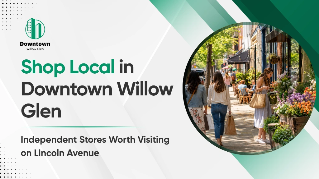 Shop Local in Downtown Willow Glen