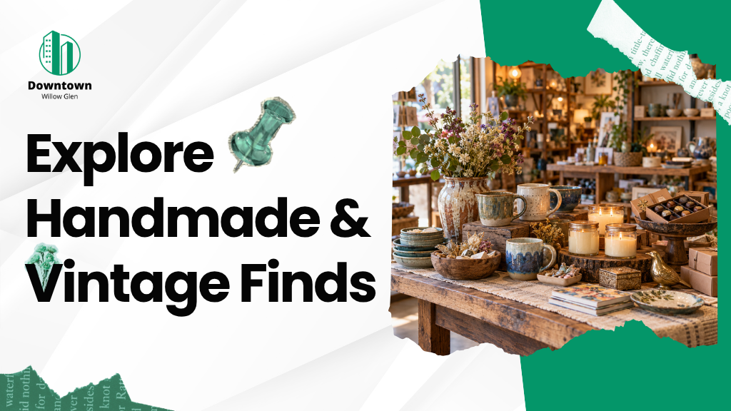 Local Makers in Willow Glen: Where to Shop for Handmade and Unique Finds
